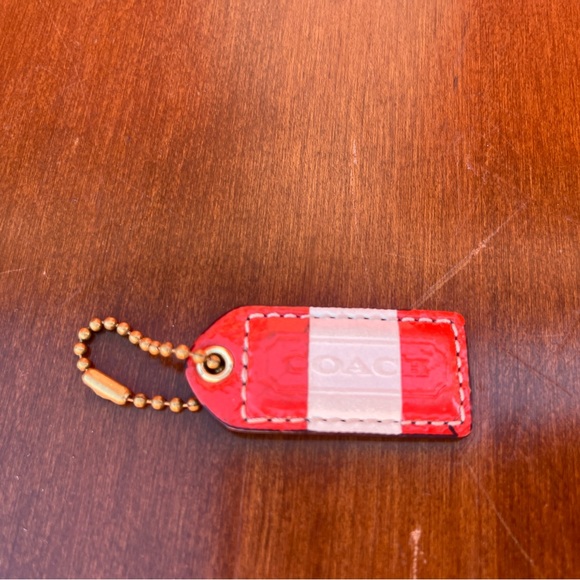Coach Leather Tags/Keychains - Picture 2 of 7